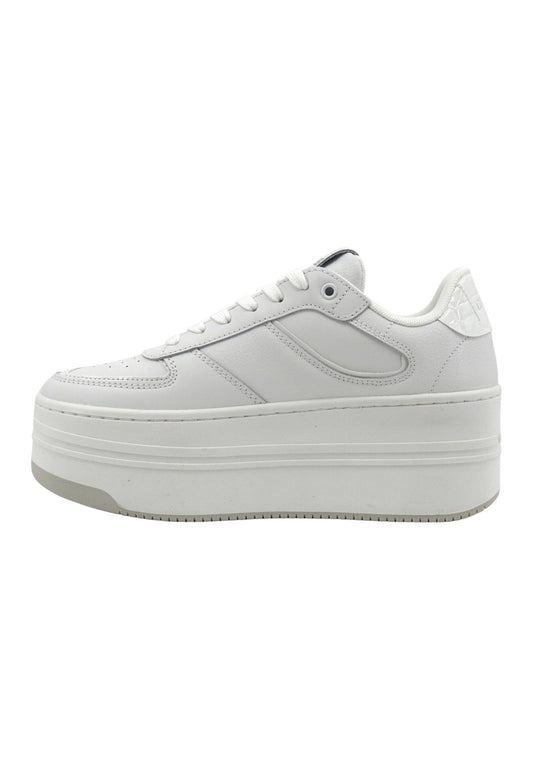 GUESS Sneaker Platform Donna White FLJLLILEA12 - Sandrini Calzature e Abbigliamento