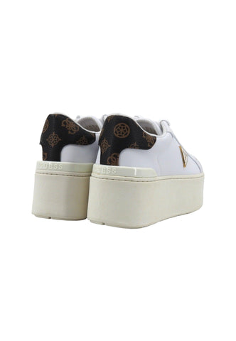 GUESS Sneaker Platform Donna White FLPWLLLEL12 - Sandrini Calzature e Abbigliamento