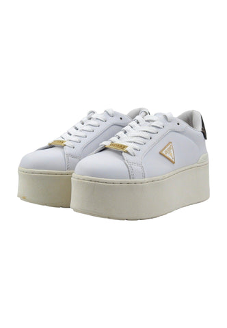 GUESS Sneaker Platform Donna White FLPWLLLEL12 - Sandrini Calzature e Abbigliamento