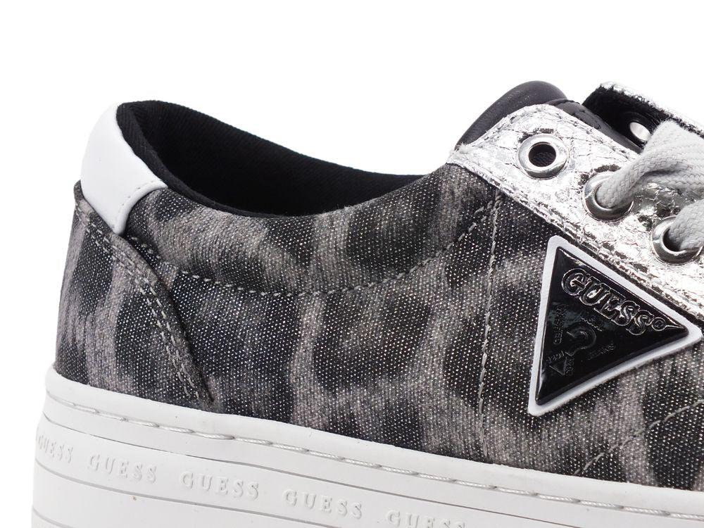 GUESS Sneaker Platform Leopard Leo Grey FL5BROFAP12 - Sandrini Calzature e Abbigliamento