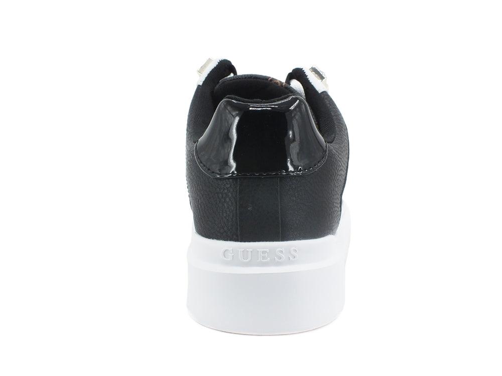GUESS Sneaker Platform Loghi Perle Brown Black FL8HAYPEL12 - Sandrini Calzature e Abbigliamento