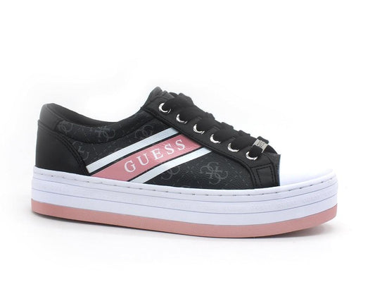 GUESS Sneaker Platform Loghi Pink Coal FL6BRAELE12 - Sandrini Calzature e Abbigliamento