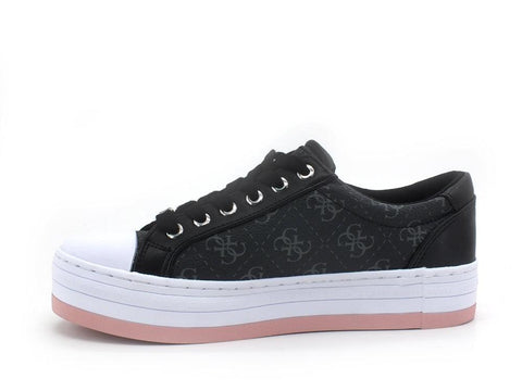 GUESS Sneaker Platform Loghi Pink Coal FL6BRAELE12 - Sandrini Calzature e Abbigliamento