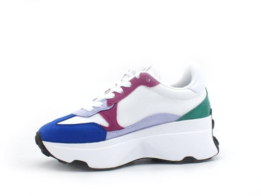 GUESS Sneaker Platform Multicolor Fuxia Green FL5CBBELE12 - Sandrini Calzature e Abbigliamento