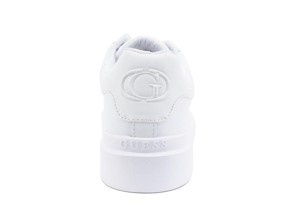 GUESS Sneaker Platform Pelle White FL8HZYLEP12 - Sandrini Calzature e Abbigliamento