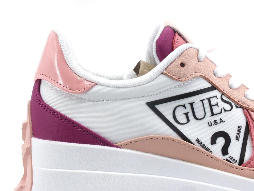 GUESS Sneaker Platform Tricolor Pink FL5CBBELE12 - Sandrini Calzature e Abbigliamento