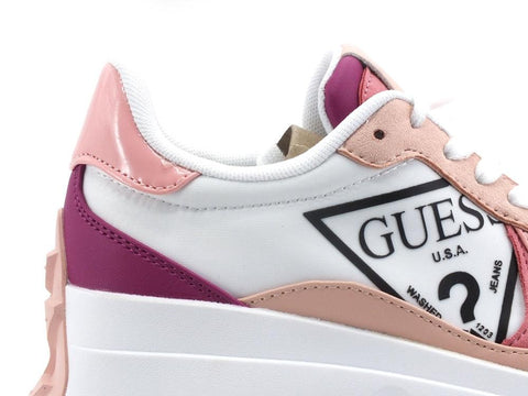 GUESS Sneaker Platform Tricolor Pink FL5CBBELE12 - Sandrini Calzature e Abbigliamento