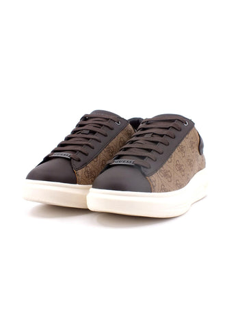 GUESS Sneaker Platform Uomo Beige Brown FM5VIBFAL12 - Sandrini Calzature e Abbigliamento