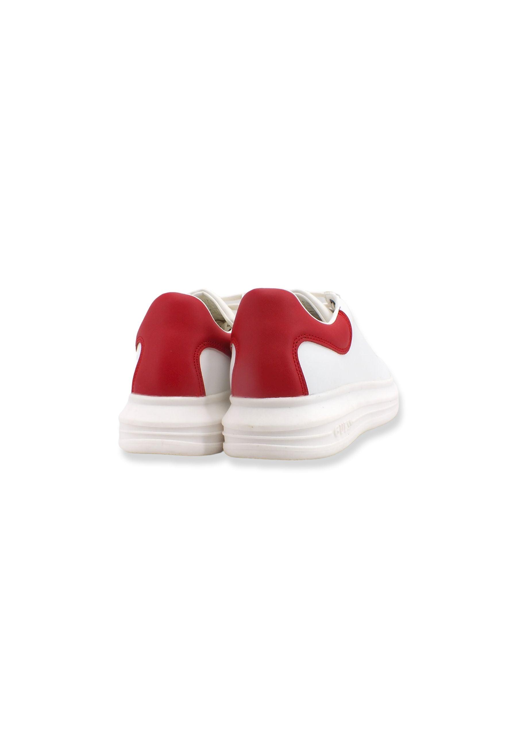 GUESS Sneaker Platform Uomo White Red FM7RNOLEA12 - Sandrini Calzature e Abbigliamento