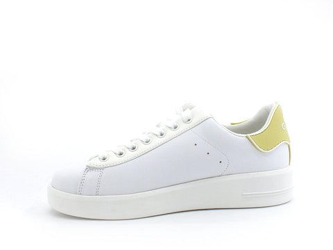 GUESS Sneaker Profilo Bicolor Fluo Logo White Lime FL6RKELEA12 - Sandrini Calzature e Abbigliamento