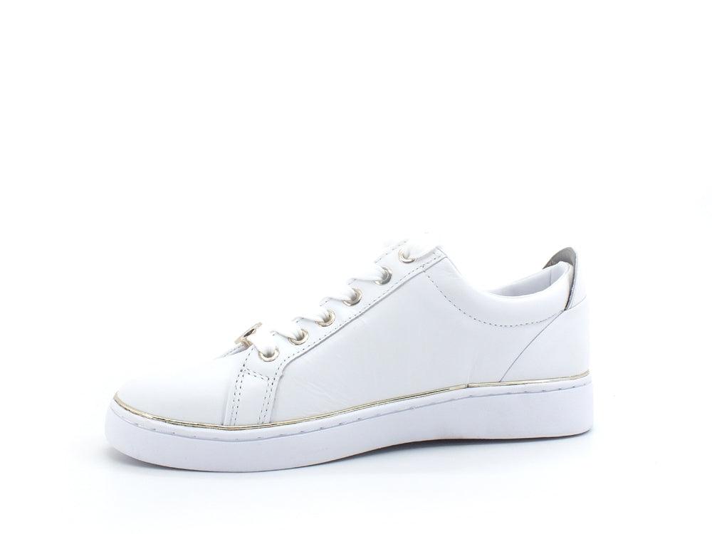 GUESS Sneaker Profilo Gold Logo White FL5BTALEA12 - Sandrini Calzature e Abbigliamento
