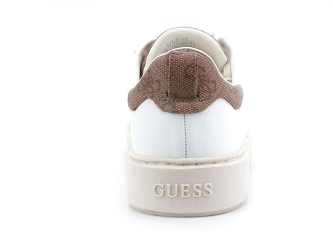 GUESS Sneaker Profilo Retro Loghi Beige Brown FM5VICLEA12 - Sandrini Calzature e Abbigliamento