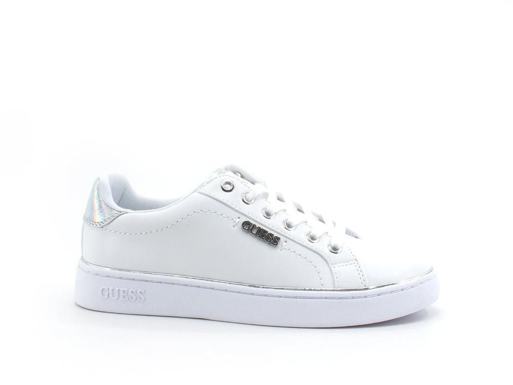 GUESS Sneaker Retro Metal White FL7BKISMA12 - Sandrini Calzature e Abbigliamento