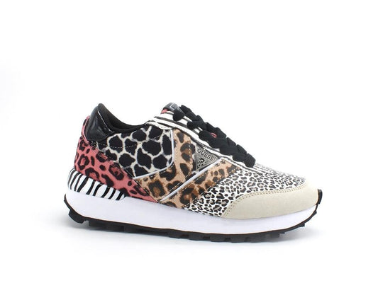GUESS Sneaker Running Leopard Multi - Sandrini Calzature e Abbigliamento
