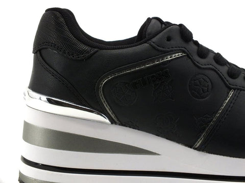 GUESS Sneaker Running Platform Loghi Black Blue FL7HEEFAL12 - Sandrini Calzature e Abbigliamento