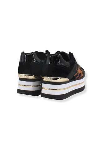 GUESS Sneaker Running Platform Loghi Donna Animalier Leopard FL7HARPEL12 - Sandrini Calzature e Abbigliamento