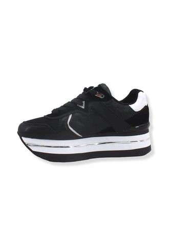 GUESS Sneaker Running Platform Loghi Donna Black FL7HARFAL12 - Sandrini Calzature e Abbigliamento