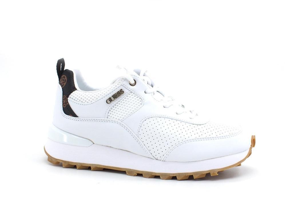 GUESS Sneaker Running Traforata Logo White FL5SV2FAL12 - Sandrini Calzature e Abbigliamento