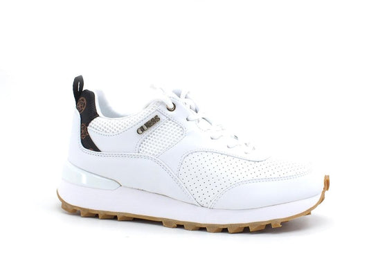 GUESS Sneaker Running Traforata Logo White FL5SV2FAL12 - Sandrini Calzature e Abbigliamento