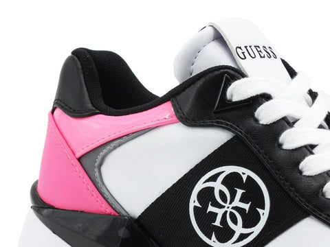 GUESS Sneaker Running Zeppa Inserti Fluo Pink FL5TESELE12 - Sandrini Calzature e Abbigliamento