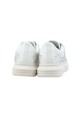 GUESS Sneaker Strass Donna White FL5VIBELE12 - Sandrini Calzature e Abbigliamento