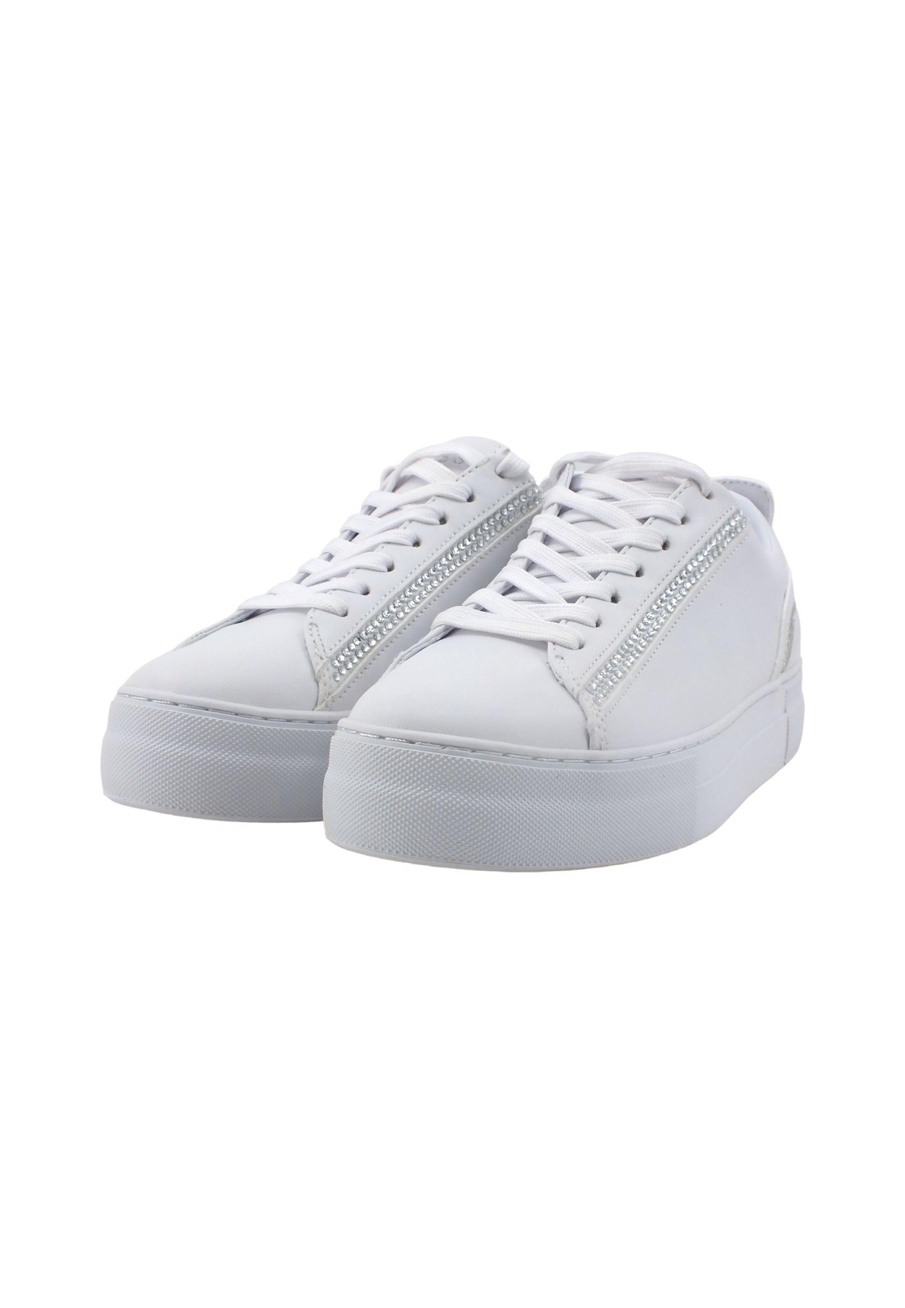 GUESS Sneaker Strass Donna White FL7G2NELE12 - Sandrini Calzature e Abbigliamento