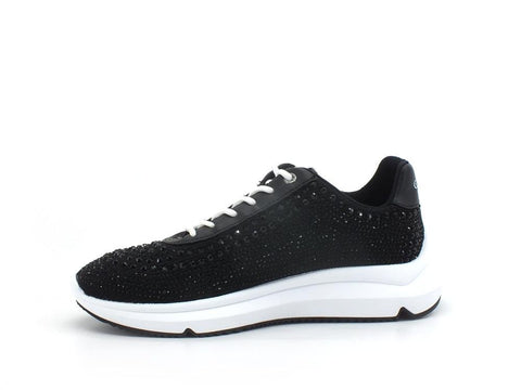 GUESS Sneaker Strass Loghi Black FL6DGZFAB12 - Sandrini Calzature e Abbigliamento