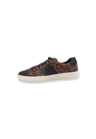 GUESS Sneaker Uomo Bassa Loghi Brown FM7NOLLEL - Sandrini Calzature e Abbigliamento