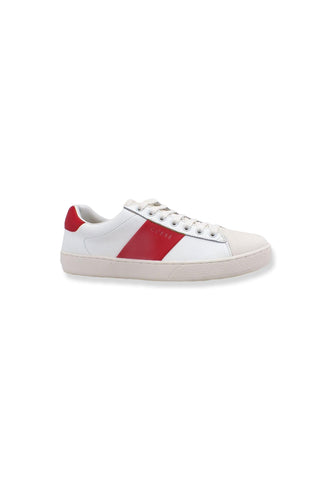 GUESS Sneaker Uomo Bassa White Red FM7NOLFAP12 - Sandrini Calzature e Abbigliamento