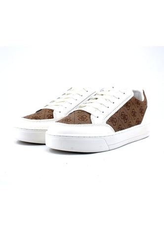 GUESS Sneaker Uomo Bicolor White Beige FM7UIIELE12 - Sandrini Calzature e Abbigliamento