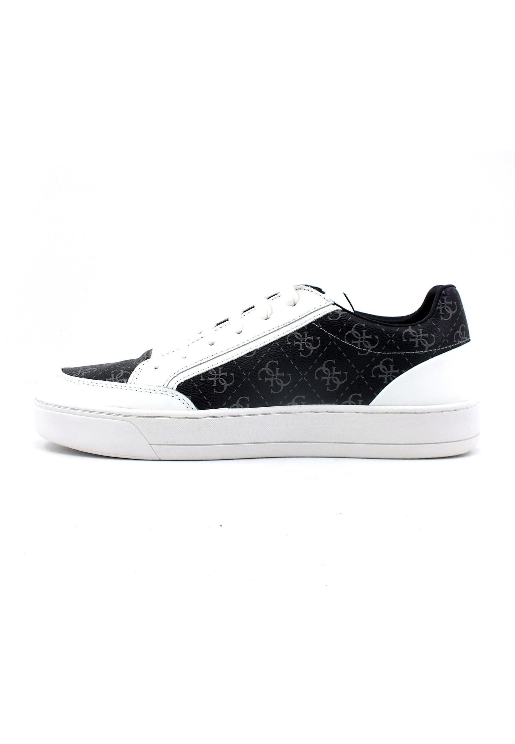 GUESS Sneaker Uomo Bicolor White Coal FM7UIIELE12 - Sandrini Calzature e Abbigliamento