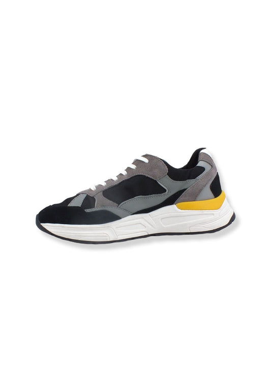 GUESS Sneaker Uomo Running Suede Black Multi FM5IMOELE12 - Sandrini Calzature e Abbigliamento
