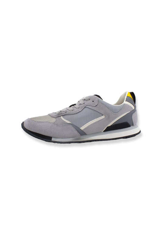 GUESS Sneaker Uomo Running Suede Nylon Light Grey FM6TREFAM12 - Sandrini Calzature e Abbigliamento