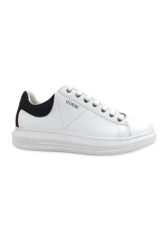 GUESS Sneaker Uomo White Black FM5VIBELE12 - Sandrini Calzature e Abbigliamento