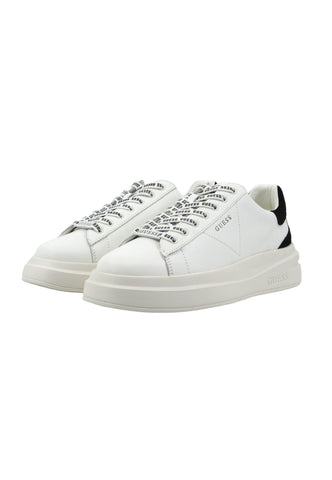 GUESS Sneaker Uomo White Black FMPVIBSUE12 - Sandrini Calzature e Abbigliamento