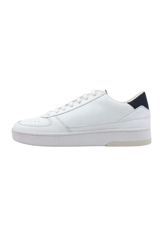 GUESS Sneaker Uomo White Blue FM5SILELE12 - Sandrini Calzature e Abbigliamento
