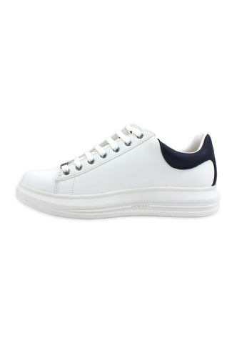 GUESS Sneaker Uomo White Blue FM5VIBELE12 - Sandrini Calzature e Abbigliamento
