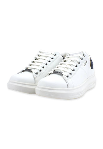 GUESS Sneaker Uomo White Blue FM5VIBELE12 - Sandrini Calzature e Abbigliamento