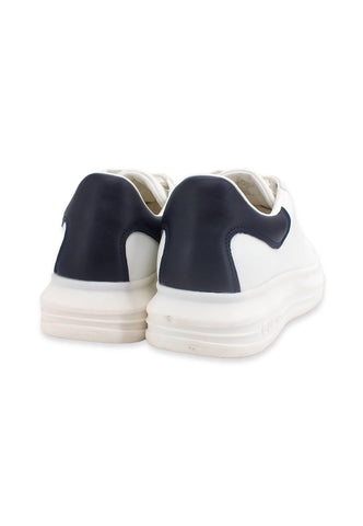 GUESS Sneaker Uomo White Blue FM7RNOLEA12 - Sandrini Calzature e Abbigliamento