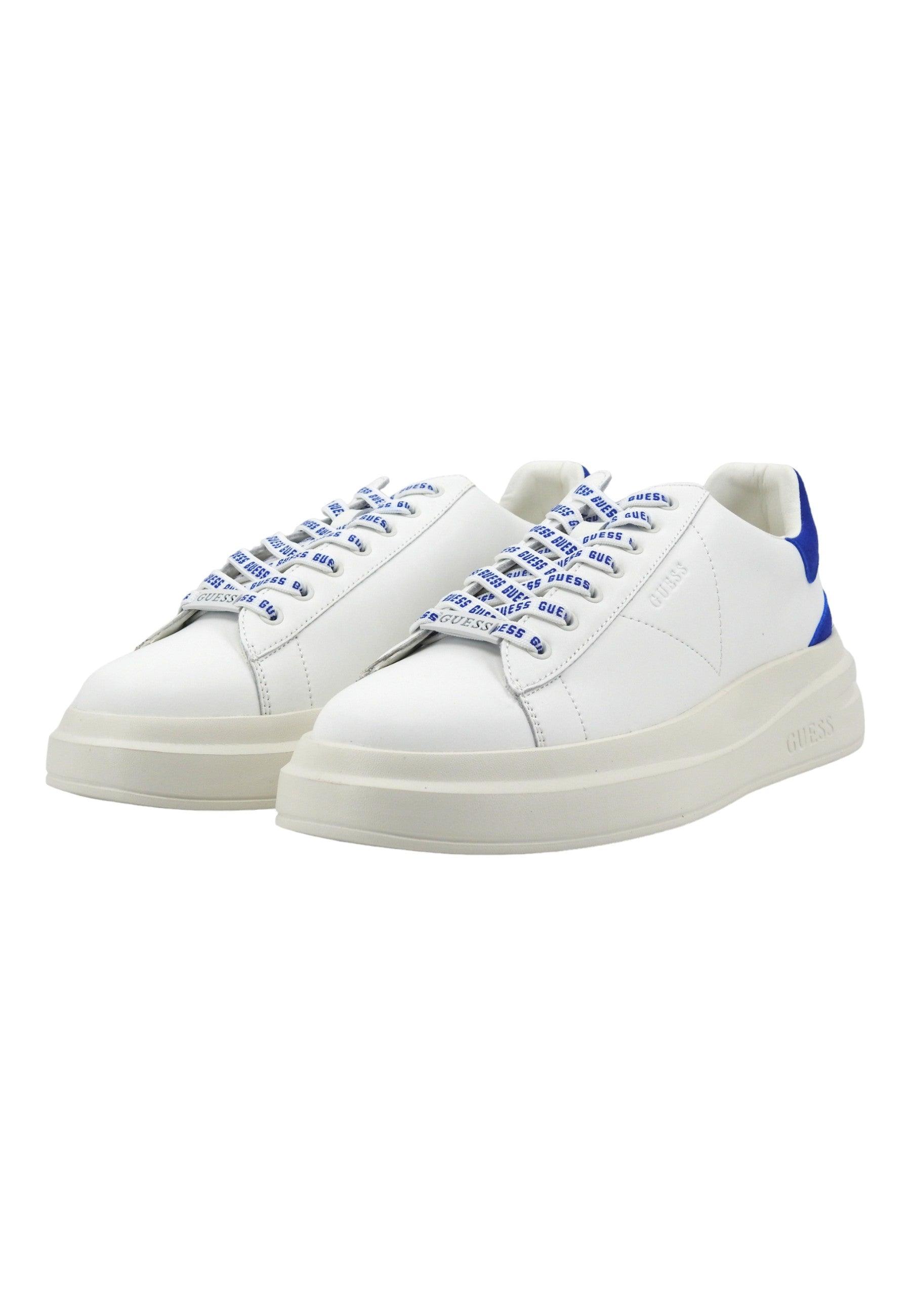 GUESS Sneaker Uomo White Blue FMPVIBSUE12 - Sandrini Calzature e Abbigliamento