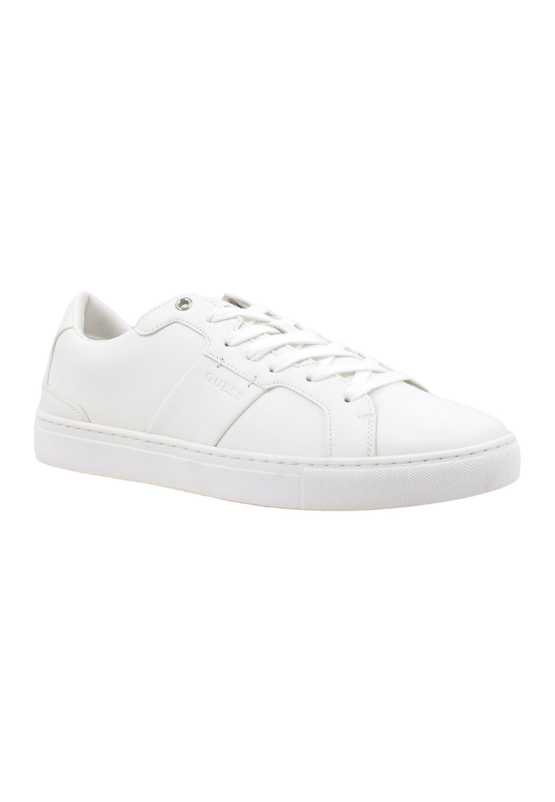 GUESS Sneaker Uomo White FM7TOIELE12 - Sandrini Calzature e Abbigliamento