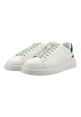 GUESS Sneaker Uomo White Green FMPVIBSMA12 - Sandrini Calzature e Abbigliamento