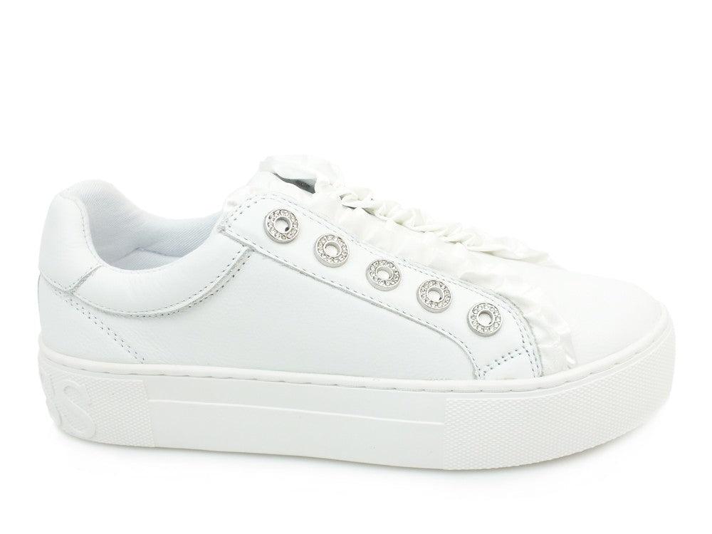 GUESS Sneaker White FL5MRZLEA12 - Sandrini Calzature e Abbigliamento