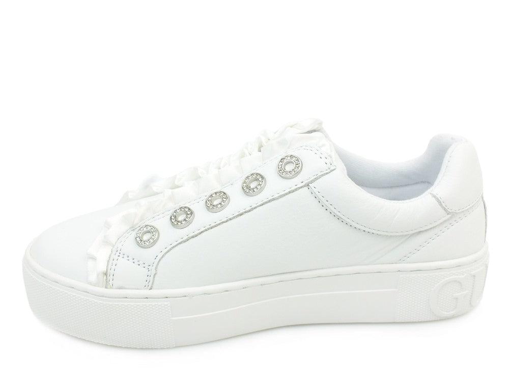 GUESS Sneaker White FL5MRZLEA12 - Sandrini Calzature e Abbigliamento