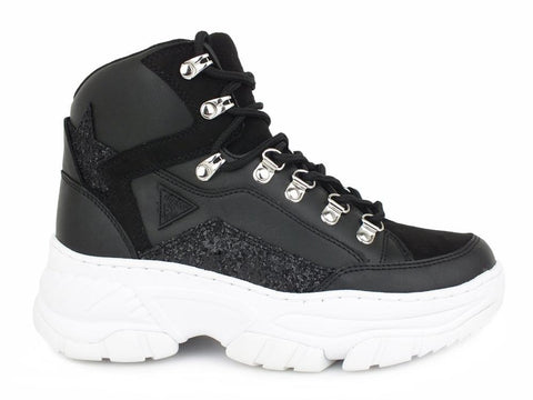 GUESS Sneakers Black FL7BAHELE12 - Sandrini Calzature e Abbigliamento