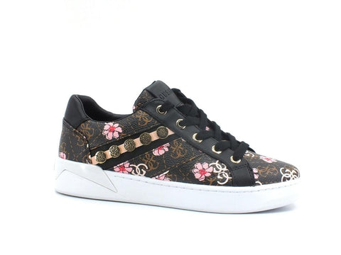 GUESS Sneraker Printed Borchie Flower FL5RXOPEL12 - Sandrini Calzature e Abbigliamento