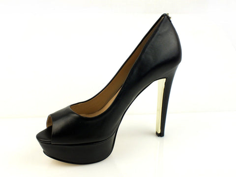 GUESS spuntata tacco lucido plateau PELLE BLACK NERO FLHAL3LEA07 inverno 2018 - Sandrini Calzature e Abbigliamento