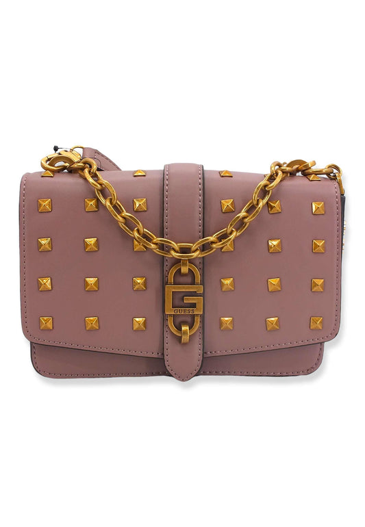 GUESS Square G Lux Borsa Tracolla Crossbody Rosewood VB866721 - Sandrini Calzature e Abbigliamento