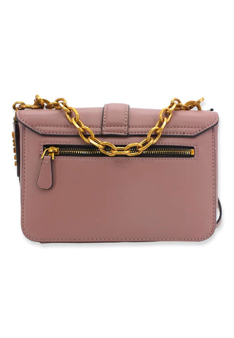 GUESS Square G Lux Borsa Tracolla Crossbody Rosewood VB866721 - Sandrini Calzature e Abbigliamento