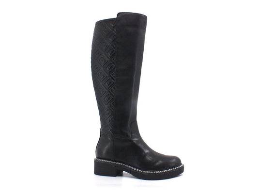 GUESS Stivale Alto Logo Black FL8TDELEA11 - Sandrini Calzature e Abbigliamento